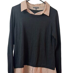 Adrianna Papell Layered Sweater